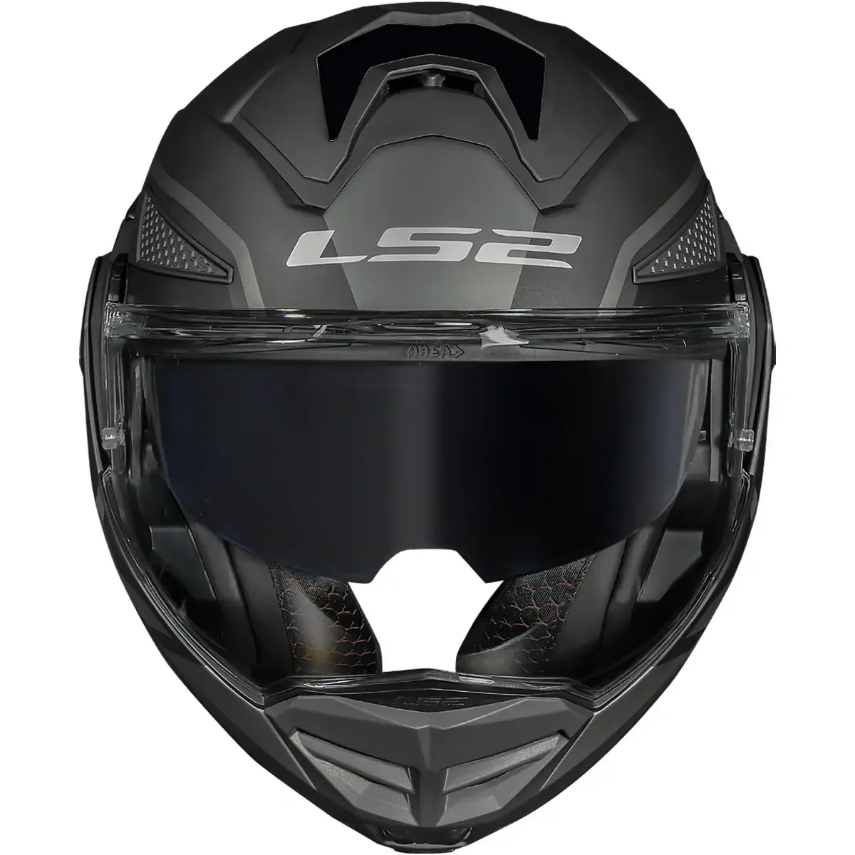 Capacete LS2 FF901 Advant X Articulado Metryc Titânio Fosco